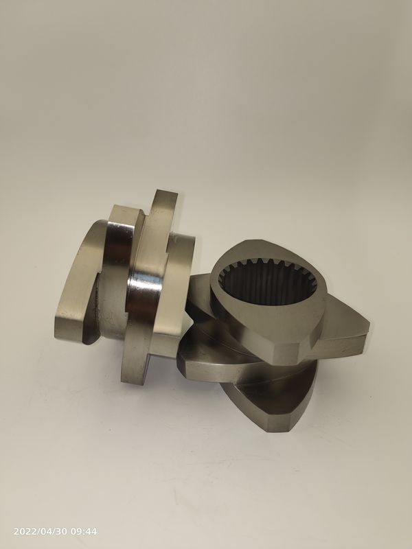 Korrosionsbeständig Zwillingschraubextruder-Elemente 12mm 600rpm Meshing Block Verschleißbeständig