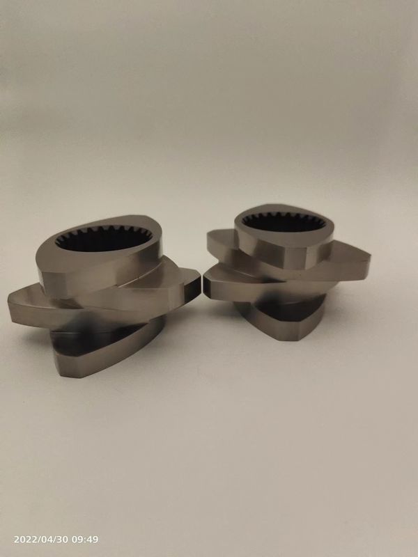 Korrosionsbeständig Zwillingschraubextruder-Elemente 12mm 600rpm Meshing Block Verschleißbeständig