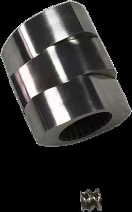 Schmelzzone Zwillingschraubenextruderteile 30° 45° 60° 90° Winkel Schrauben 71mm OD