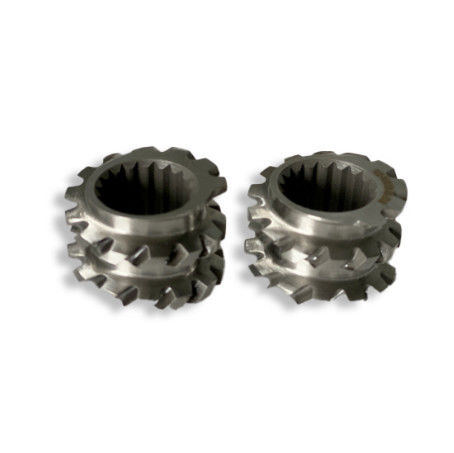 Dauerhafte Schraube und Lauf für PVC-Rohre ABS PE-Twin-Screw-Extruder-Teile