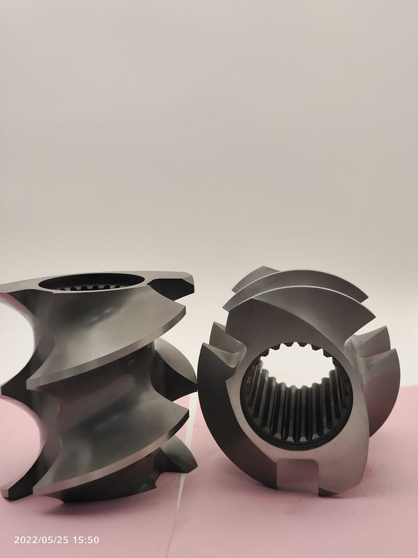 Zusammengestellte Futtermittel Extruder Zwillingschraubextruder Schraubelemente für die Tierfutterproduktion