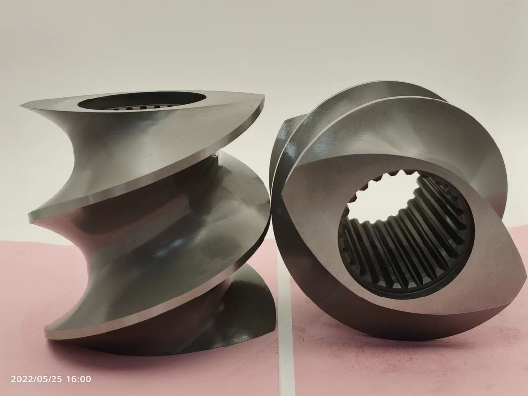 0.05mm Toleranzen CTE95 Schraubenteile für Twin-Screw-Extrusionsmaschine in kundenspezifischem Material