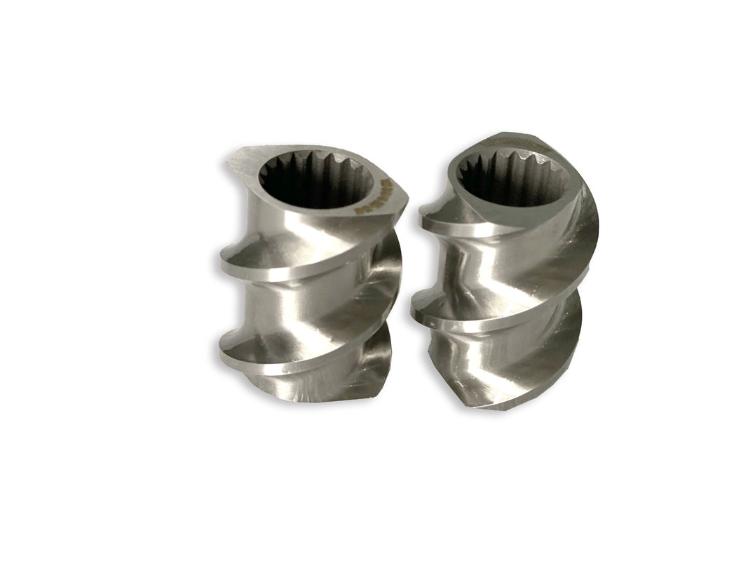 Kunststoffmaschine 58mm Zwillingschraubenschrauber Rechteckspalte Schraubenschrauber Schraubelemente mit M 1