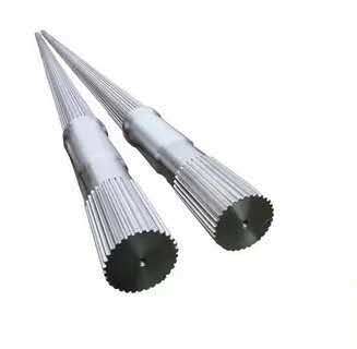 Doppelschneckenextruder Vibrationsdrehschraubenelemente für kundenspezifisches Material WPC-Extruder