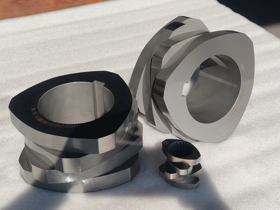 SZK 250 Doppelschneckenextruder Schneckenelemente mit ISO 9001 Zertifizierung und kundenspezifischen Optionen