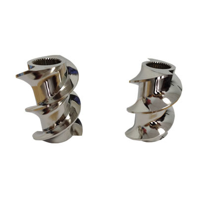 60 mm 600 Rpm Zwillingschraubenausdrüser Elemente Kneideblock Gewindeelement Gewindeblock
