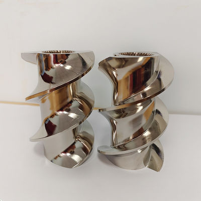 60 mm 600 Rpm Zwillingschraubenausdrüser Elemente Kneideblock Gewindeelement Gewindeblock