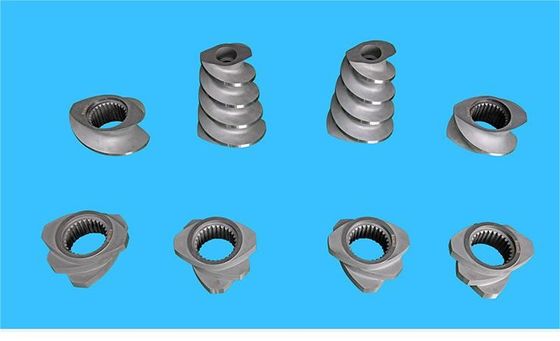 Zwei-Schrauben-Extruder Granulator Zubehör Meshing Block Kneading Block von 12 mm -300 mm