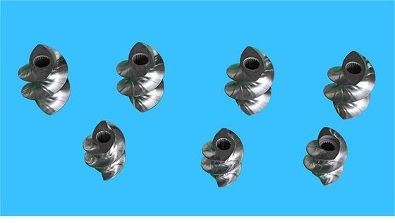 Zwei-Schrauben-Extruder Granulator Zubehör Meshing Block Kneading Block von 12 mm -300 mm