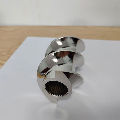 Mischschraubenelement und Förderschraubenelement für Zwillingsschraubenextrudermaschine