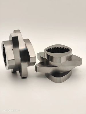 Zwei-Schrauben-Extruder Granulator Zubehör Meshing Block Kneading Block von 12 mm - 300 mm
