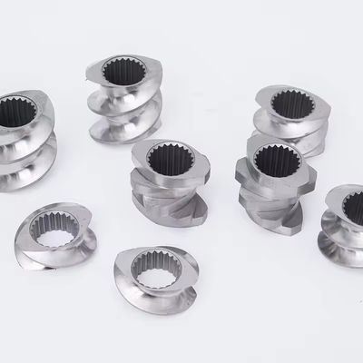 Hochgenauigkeit extrudierte Schraube und Lauf Schraubelement Segment für Zwillingsschraubenextrudermaschine