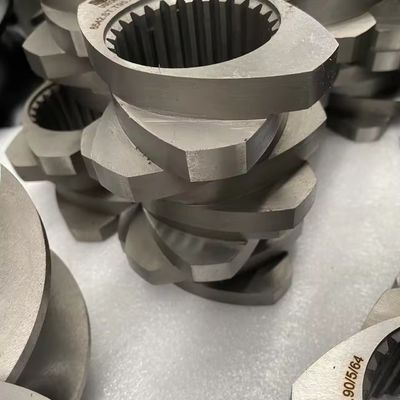 Hochgenauigkeit extrudierte Schraube und Lauf Schraubelement Segment für Zwillingsschraubenextrudermaschine