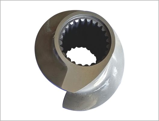 112mm Extruder Schraubelemente 6542 Material für große Lebensmittel / Snacks Extruder Zsk Schraubelement Produktbezeichnung:112mm Extruder Schraubelemente 6542 Material