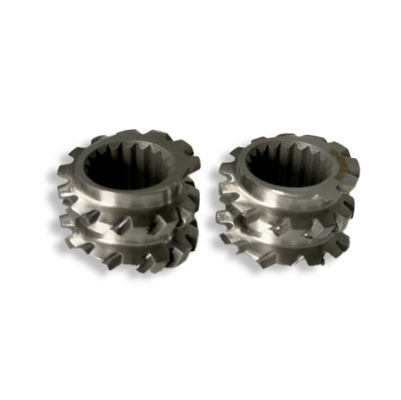Hochpräzisionsschmelzflächenelement OEM Zwillingschraubenextruderteile WR13/SAM26