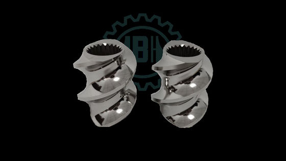 Hochpräzisionsschmelzflächenelement OEM Zwillingschraubenextruderteile