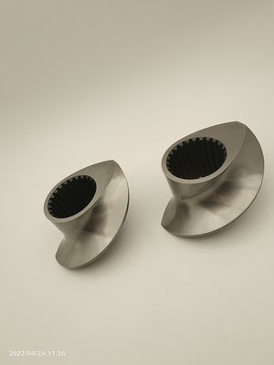 Zusammengestellte Futtermittel Extruder Zwillingschraubextruder Schraubelemente für die Tierfutterproduktion