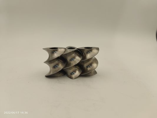 38CrMoAla-Material Rechteck-Spline Extruder Schraubelemente für Kunststoffmaschinen