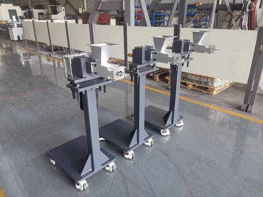 Co-rotating Twin Screw Extruder Machine Parts Shaft Screw Segment Barrel und Seitenzufuhr
