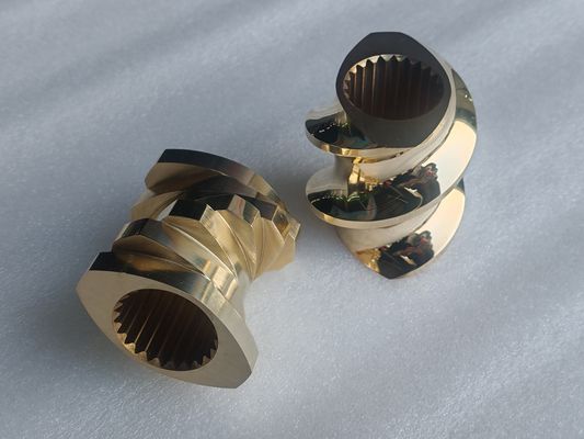 OEM-Spezialschraubenelemente-Design für JSW-Doppelschneckenextruder