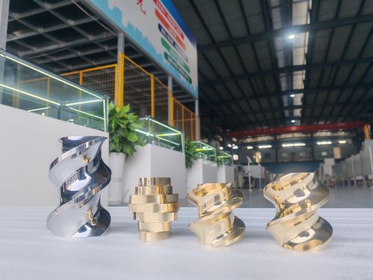 OEM-Spezialschraubenelemente-Design für JSW-Doppelschneckenextruder