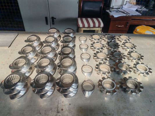 STS 75 Plastic Twin Screw Extruder Schraubelemente der Maschine