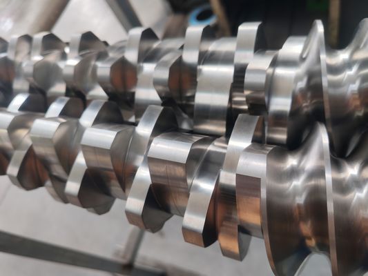 STS 95 Zwillingschraubenausdrüser Schraubelemente mit ISO 9001-Zertifizierung und kundenspezifischen Optionen