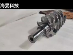 38CrMoAlA/W6Mo5Cr4V2/Cr26MoV angepasste Schraubelemente von Twin Screw Extruder mit hoher Genauigkeit