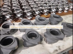 OEM-Spezialschraubenelemente-Design für JSW-Doppelschneckenextruder