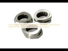 Kundenspezifisches, bedarfsgesteuertes medizinisches Nasensaug-Schneide-Rasierer-System, chirurgischer Bohrer mit Schraubenmaterial aus legiertem Stahl